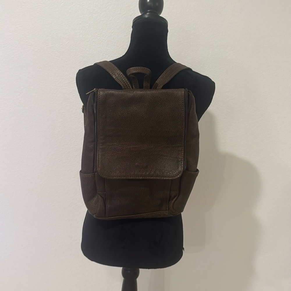 Brand new genuine leather backpack